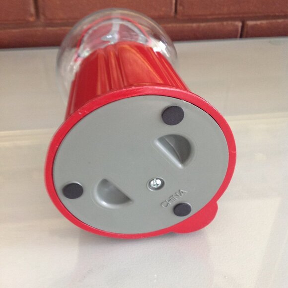 Vintage Red Carousel Gumball Machine - Picture 5 of 5